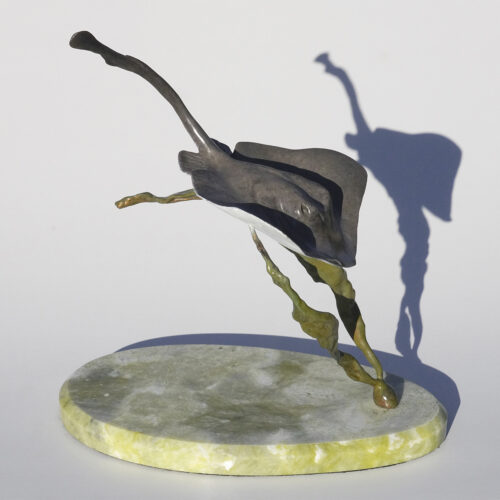 Shadow Dancer, a sculpture b Judy Salinsky
