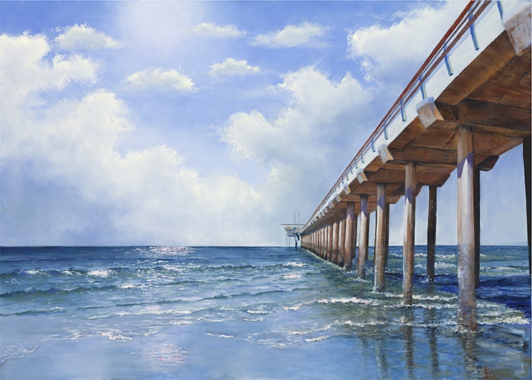 Scripps Pier Painting